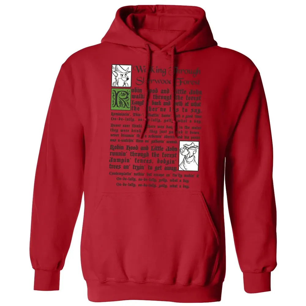 Walking Through Sherwood Forest Classic Unisex Hoodie - 5