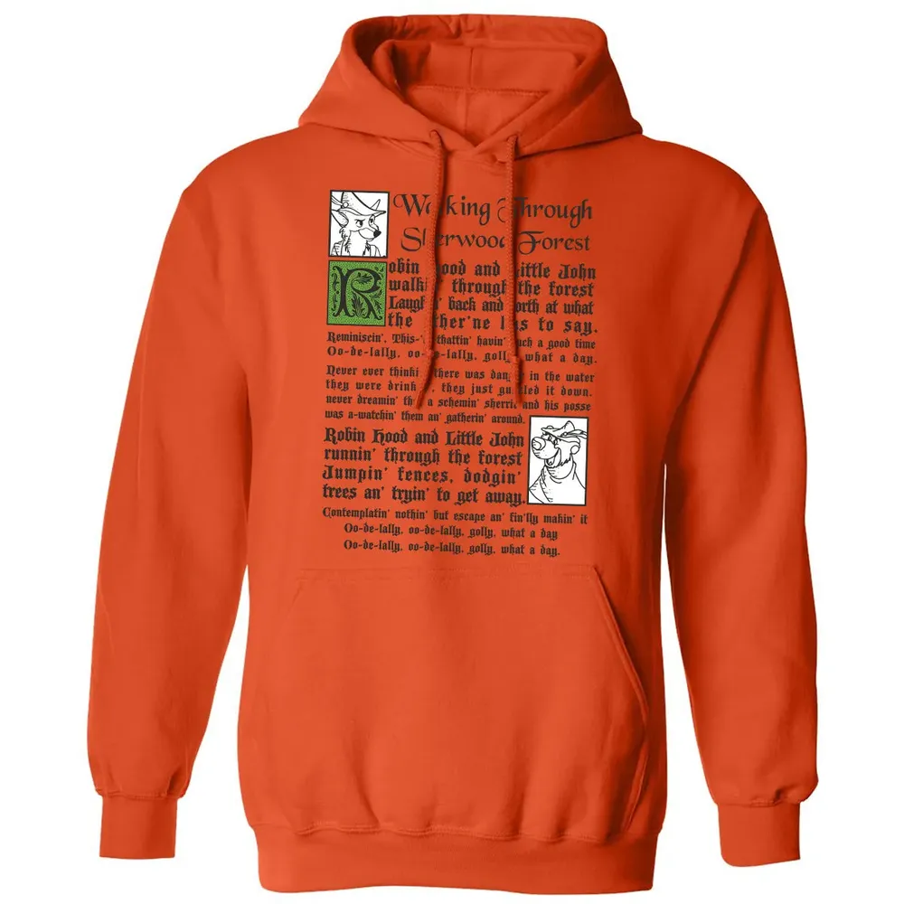 Walking Through Sherwood Forest Classic Unisex Hoodie - 10