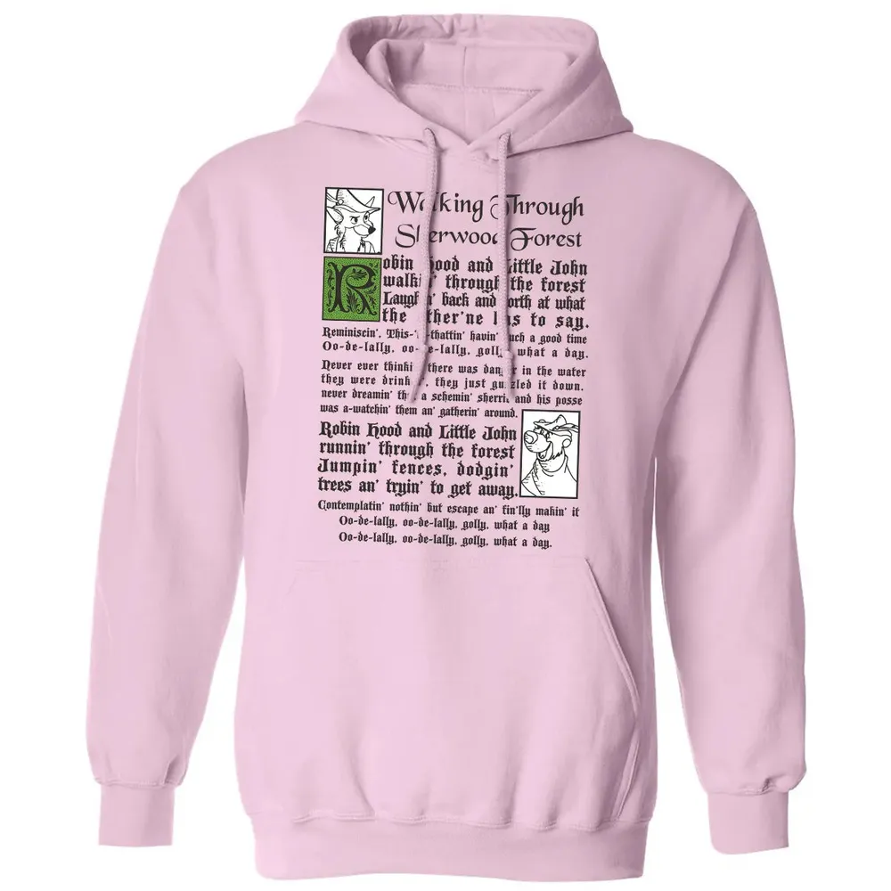 Walking Through Sherwood Forest Classic Unisex Hoodie - 3