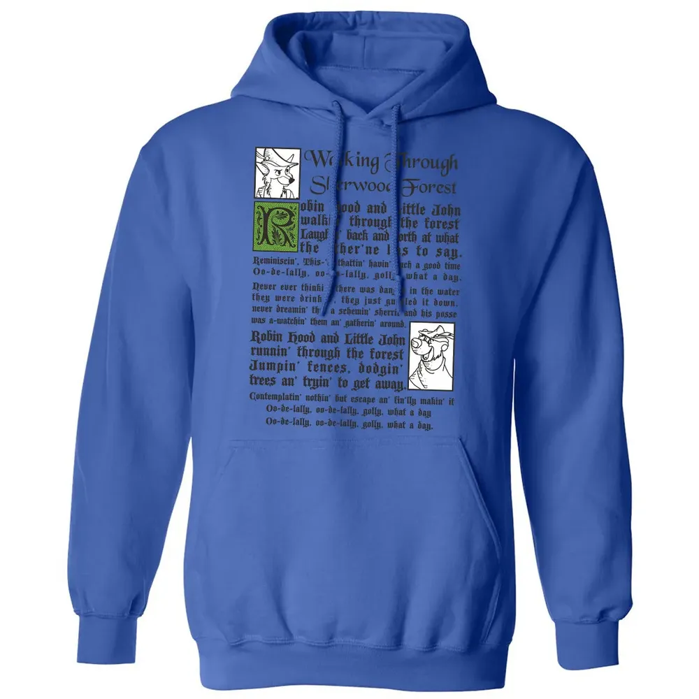 Walking Through Sherwood Forest Classic Unisex Hoodie - 9
