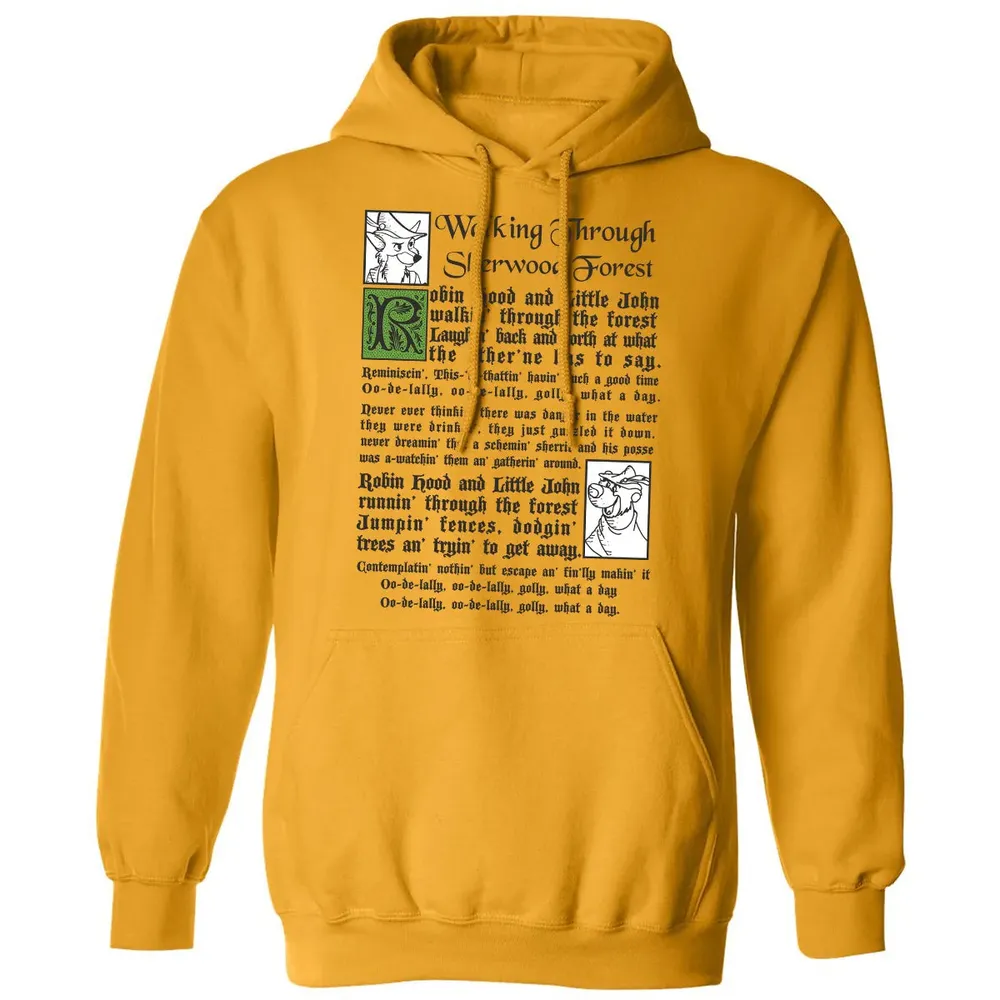Walking Through Sherwood Forest Classic Unisex Hoodie - 12