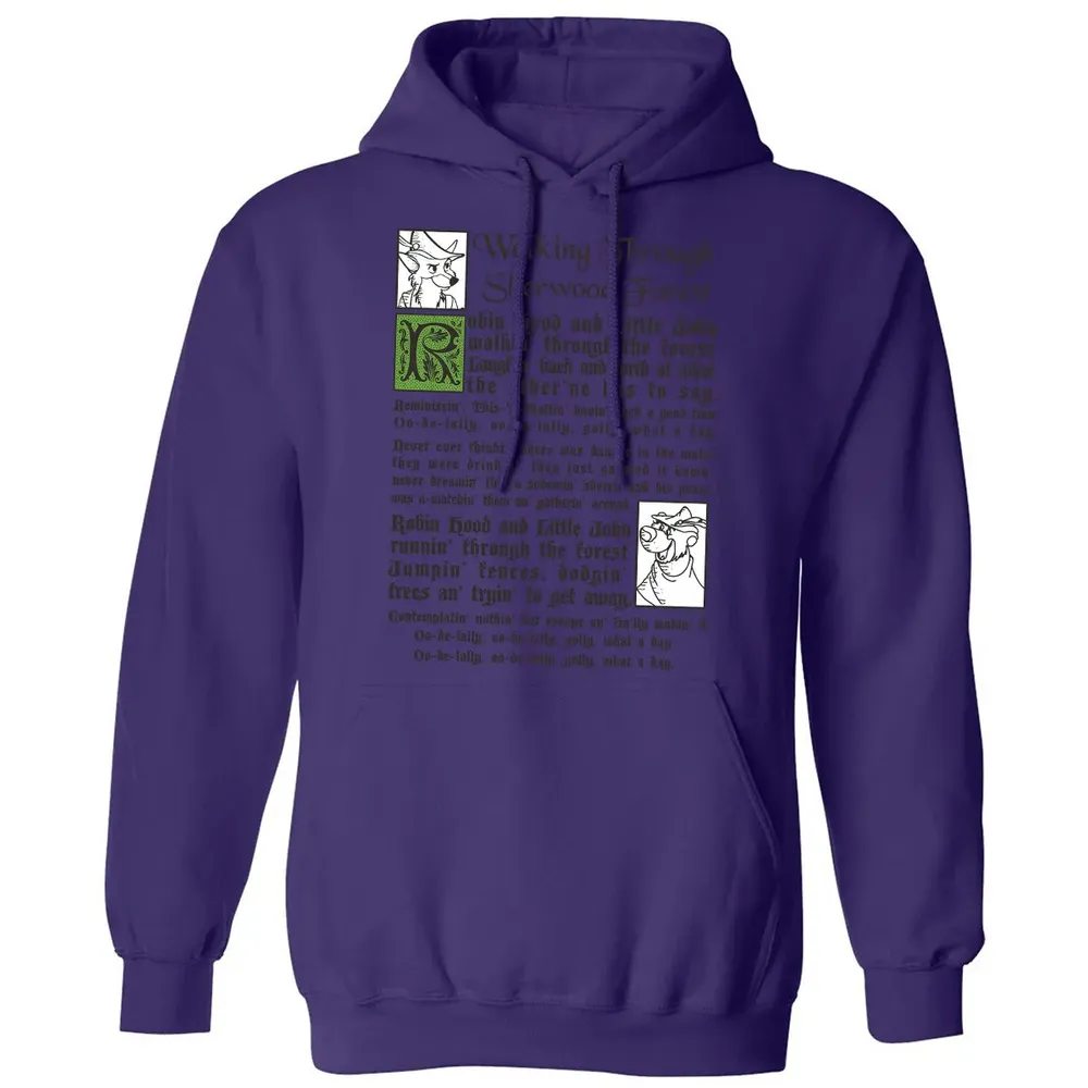Walking Through Sherwood Forest Classic Unisex Hoodie - 6