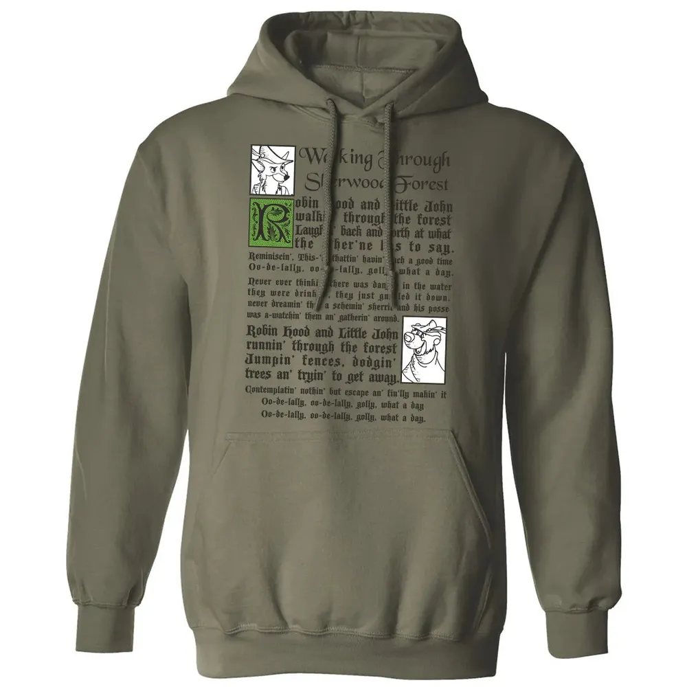 Walking Through Sherwood Forest Classic Unisex Hoodie - 4