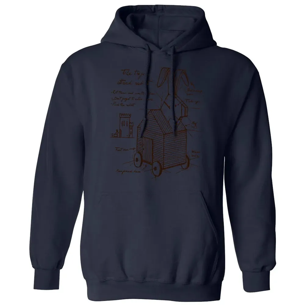 Trojan Rabbit Classic Unisex Hoodie - 8