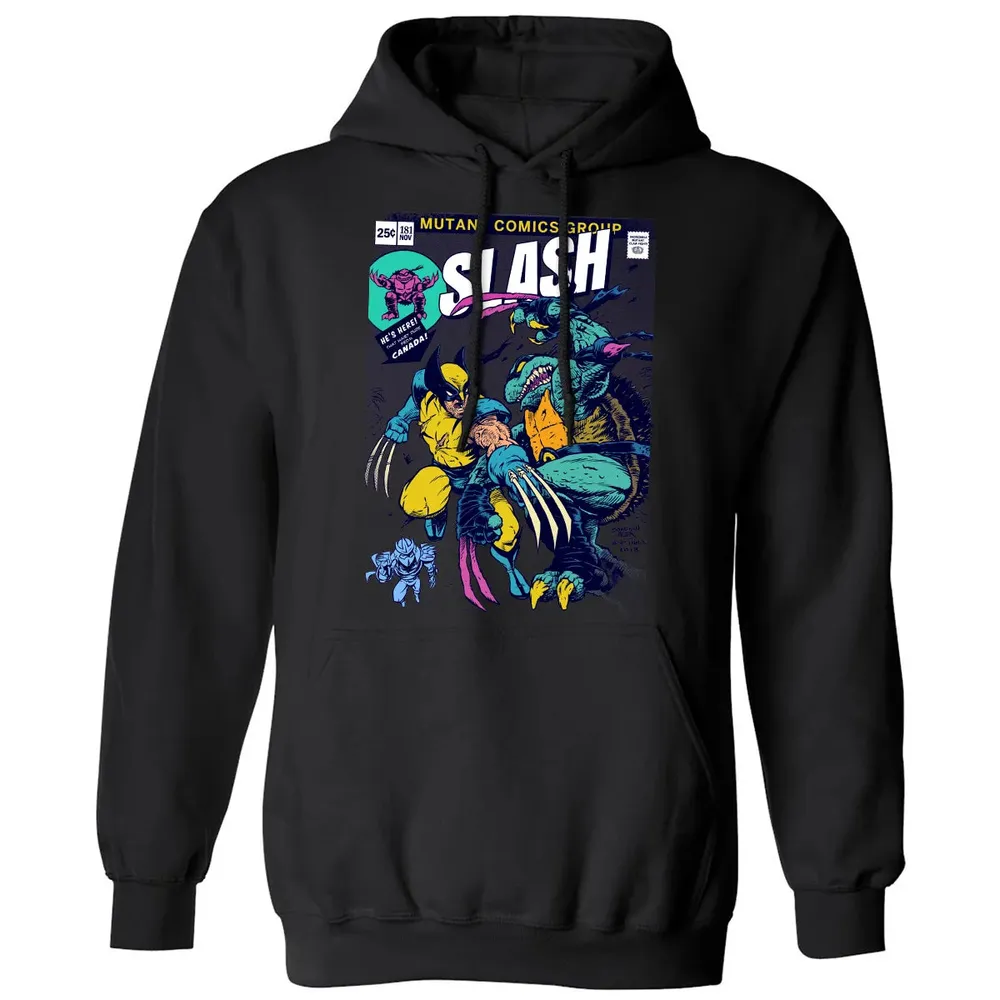 Wolvie vs Slash Classic Unisex Hoodie - 11