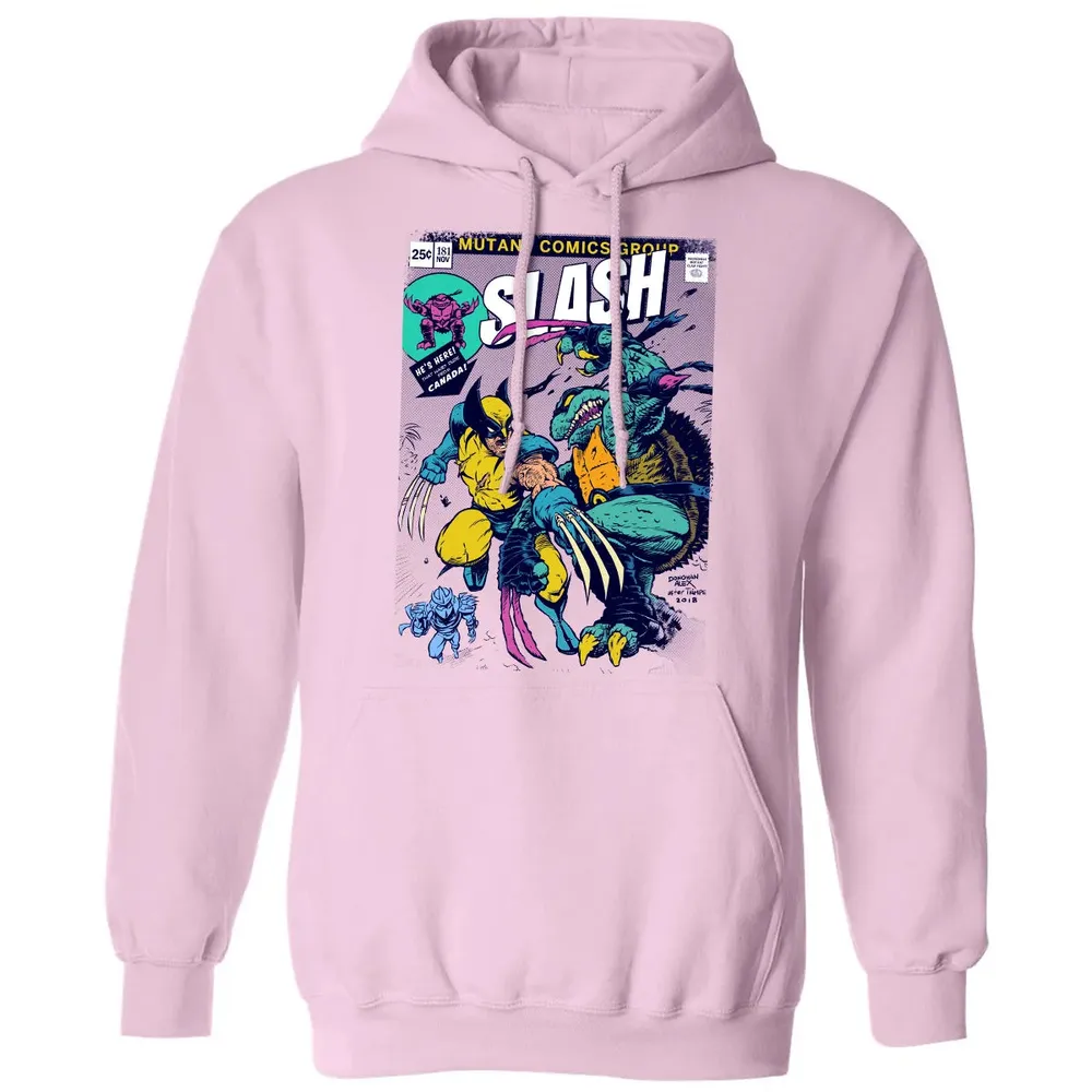 Wolvie vs Slash Classic Unisex Hoodie - 3