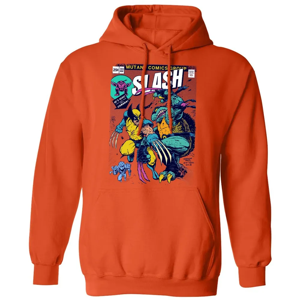 Wolvie vs Slash Classic Unisex Hoodie - 10