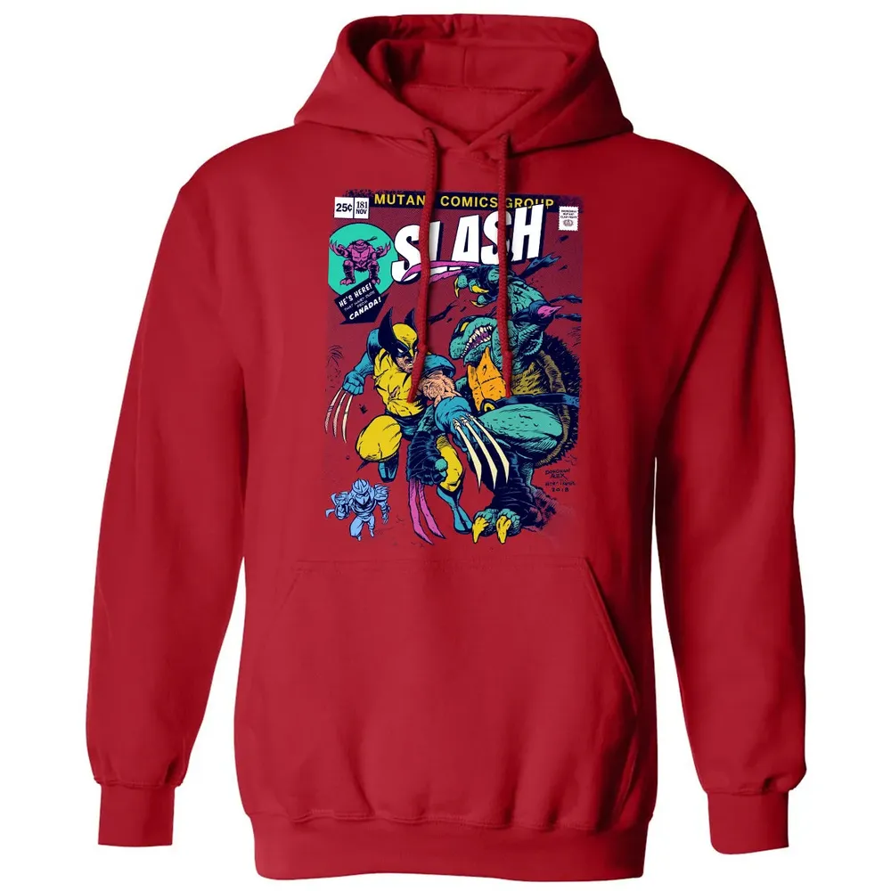 Wolvie vs Slash Classic Unisex Hoodie - 5