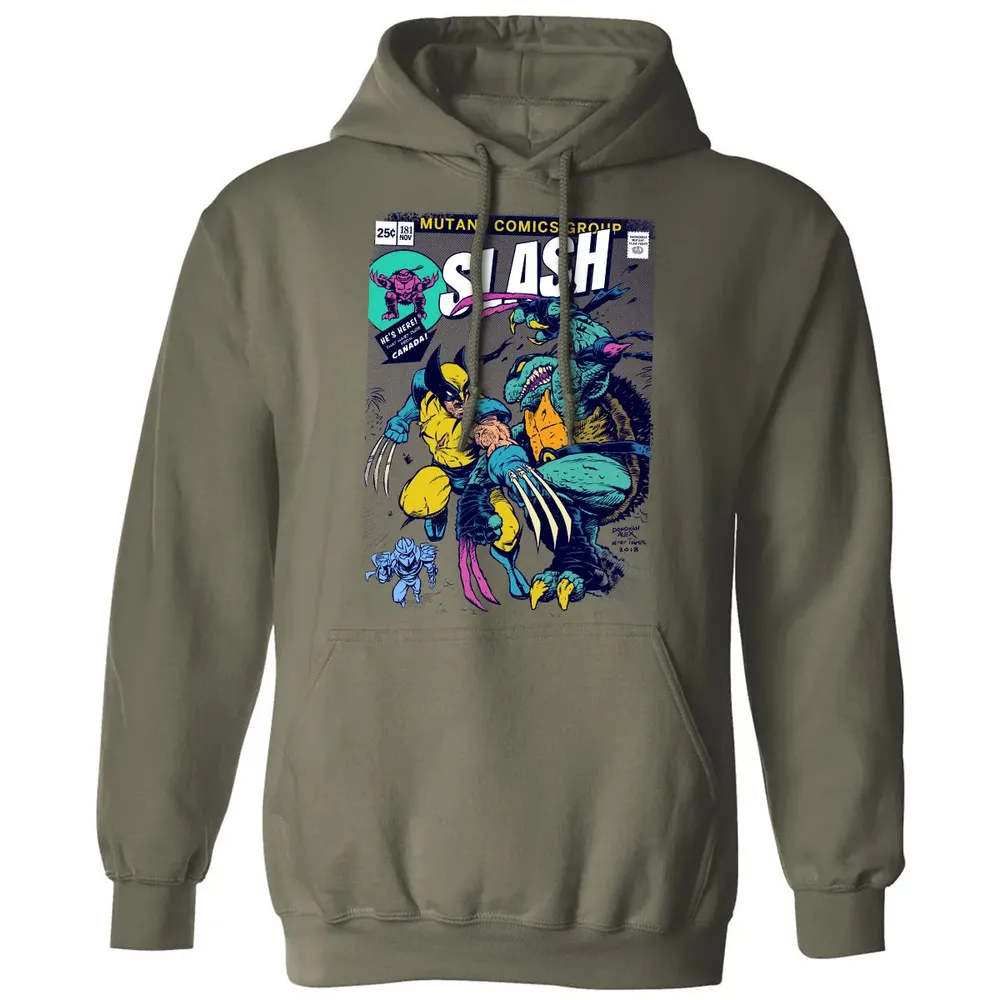 Wolvie vs Slash Classic Unisex Hoodie - 4