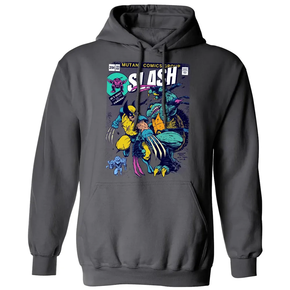Wolvie vs Slash Classic Unisex Hoodie - 7