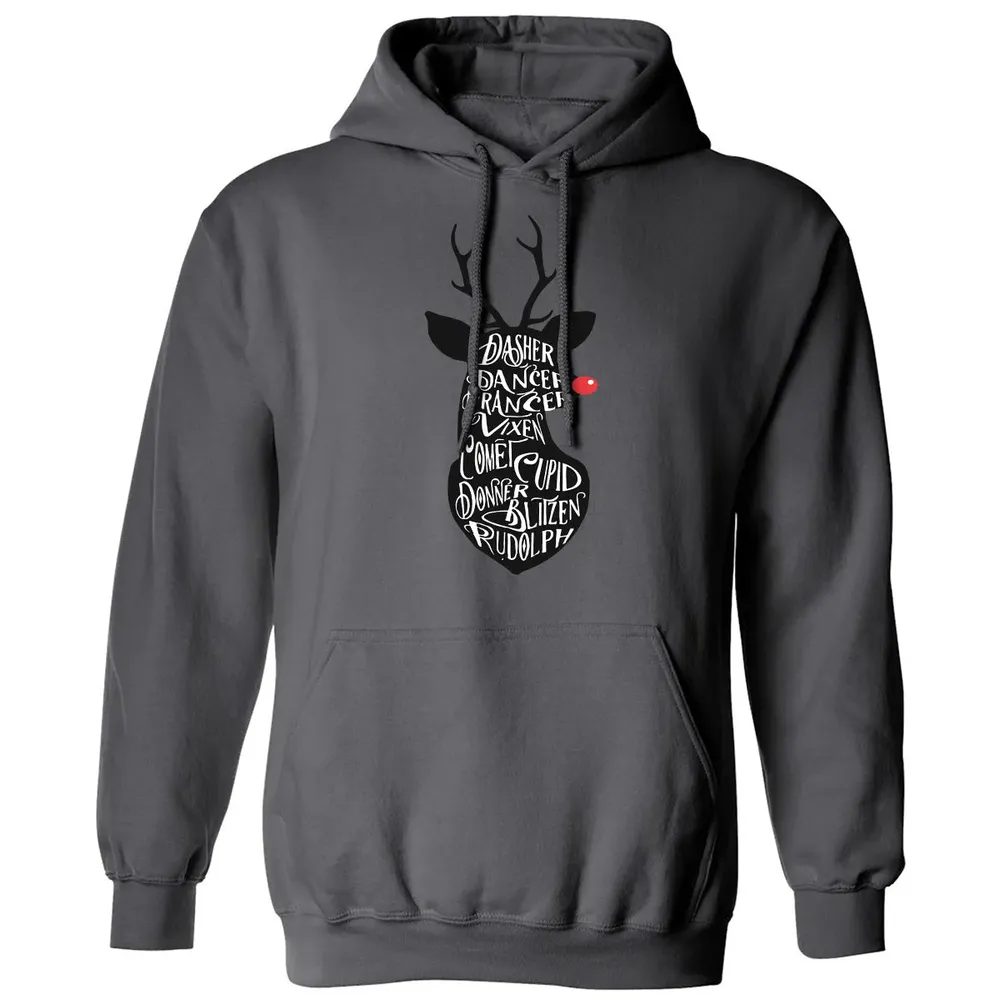 Santa Claus's reindeer Classic Unisex Hoodie - 7