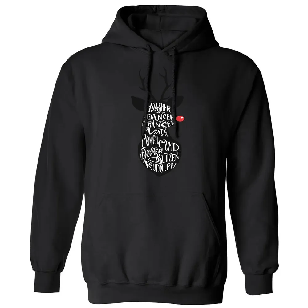 Santa Claus's reindeer Classic Unisex Hoodie - 11