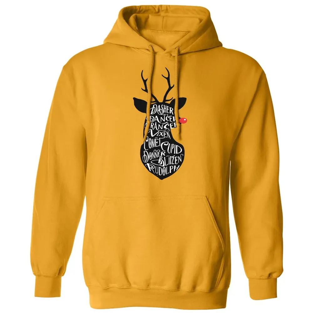 Santa Claus's reindeer Classic Unisex Hoodie - 12