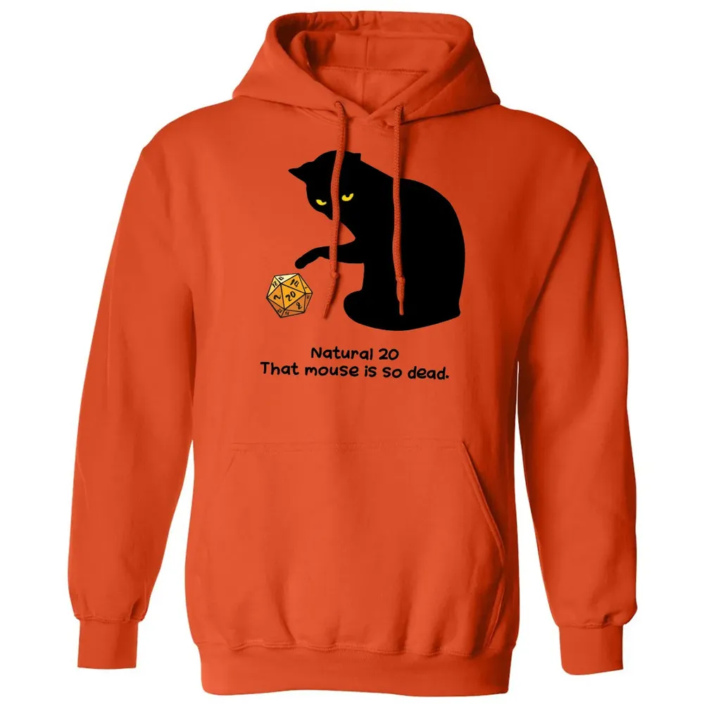 Cat Got Nat 20 Classic Unisex Hoodie - 10