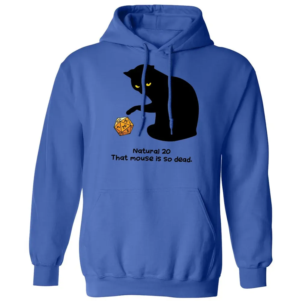 Cat Got Nat 20 Classic Unisex Hoodie - 9
