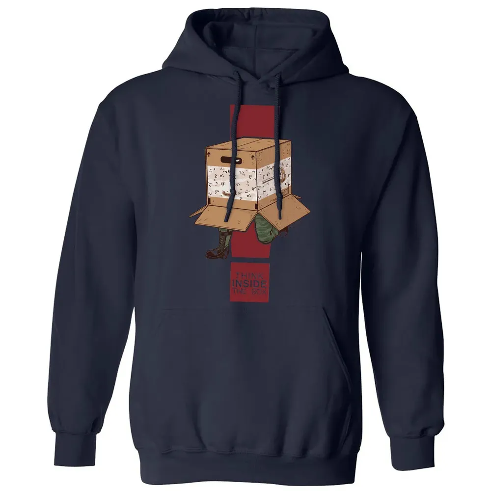 Think inside the box Classic Unisex Hoodie - 8