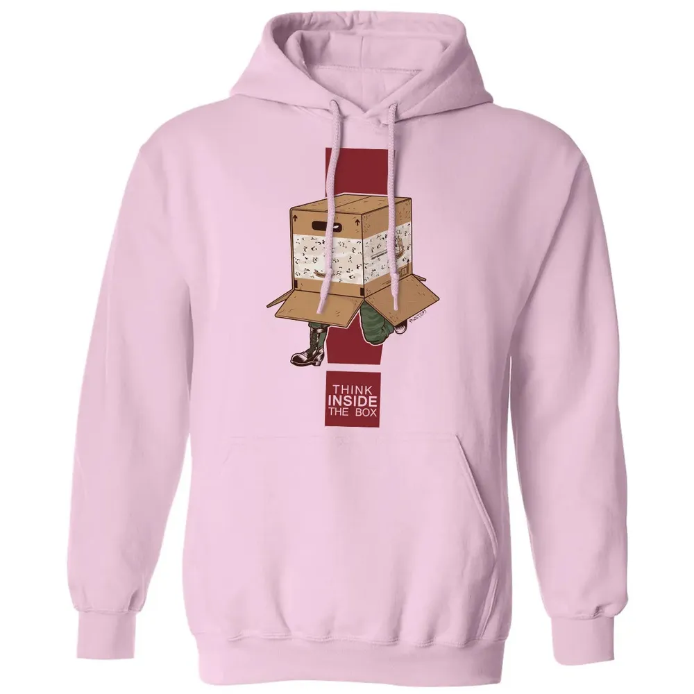 Think inside the box Classic Unisex Hoodie - 3