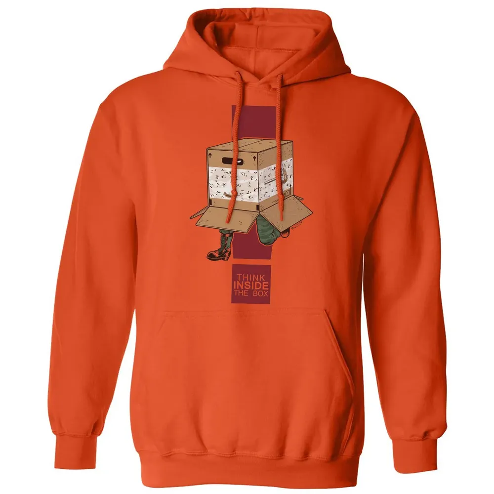 Think inside the box Classic Unisex Hoodie - 10
