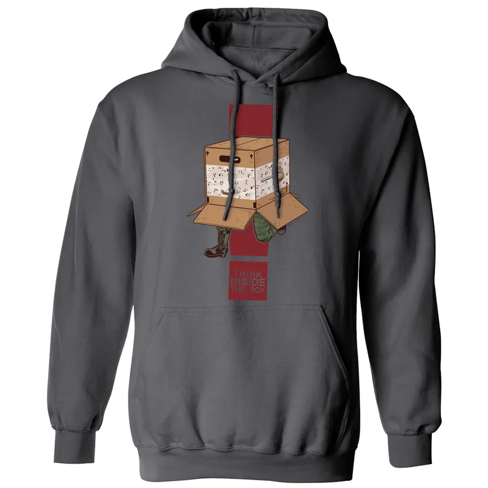 Think inside the box Classic Unisex Hoodie - 7