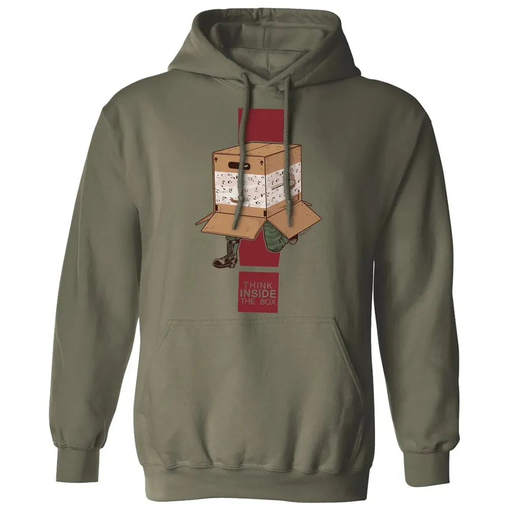 Think inside the box Classic Unisex Hoodie - 4