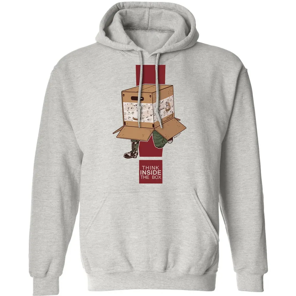 Think inside the box Classic Unisex Hoodie - 2