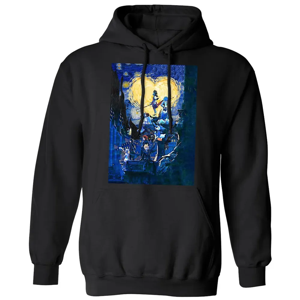 KDHearts Starry Night Classic Unisex Hoodie - 11