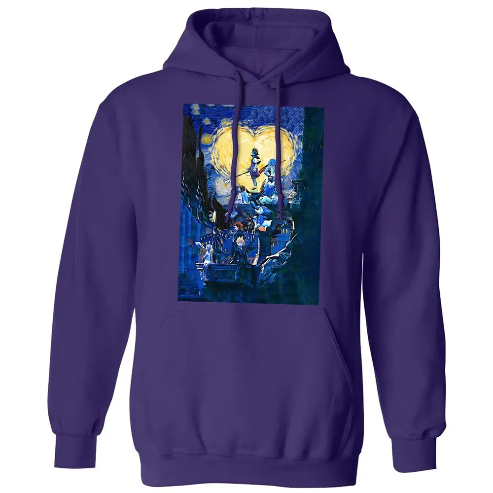 KDHearts Starry Night Classic Unisex Hoodie - 6
