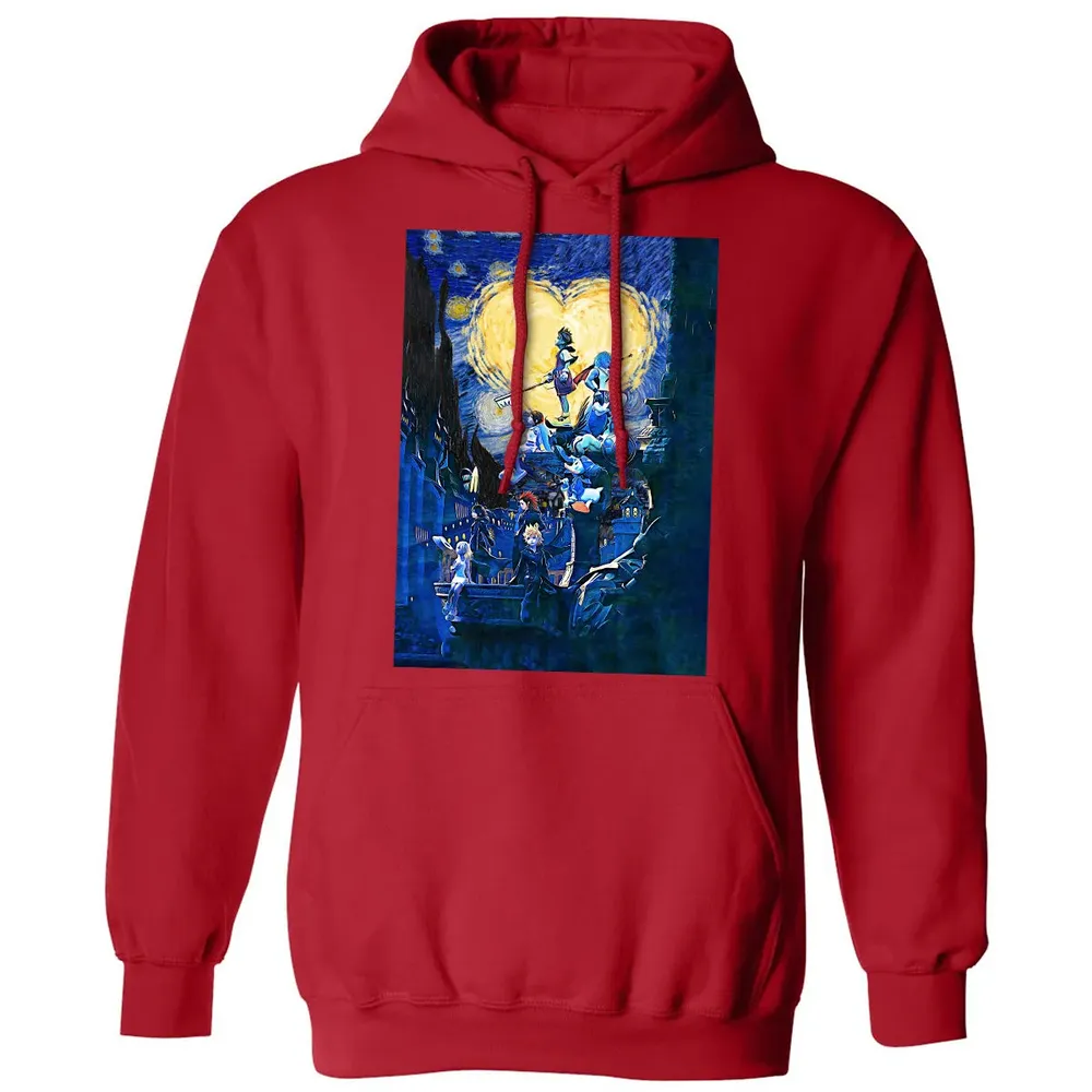 KDHearts Starry Night Classic Unisex Hoodie - 5