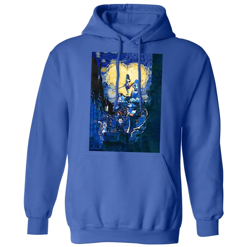 KDHearts Starry Night Classic Unisex Hoodie - 9