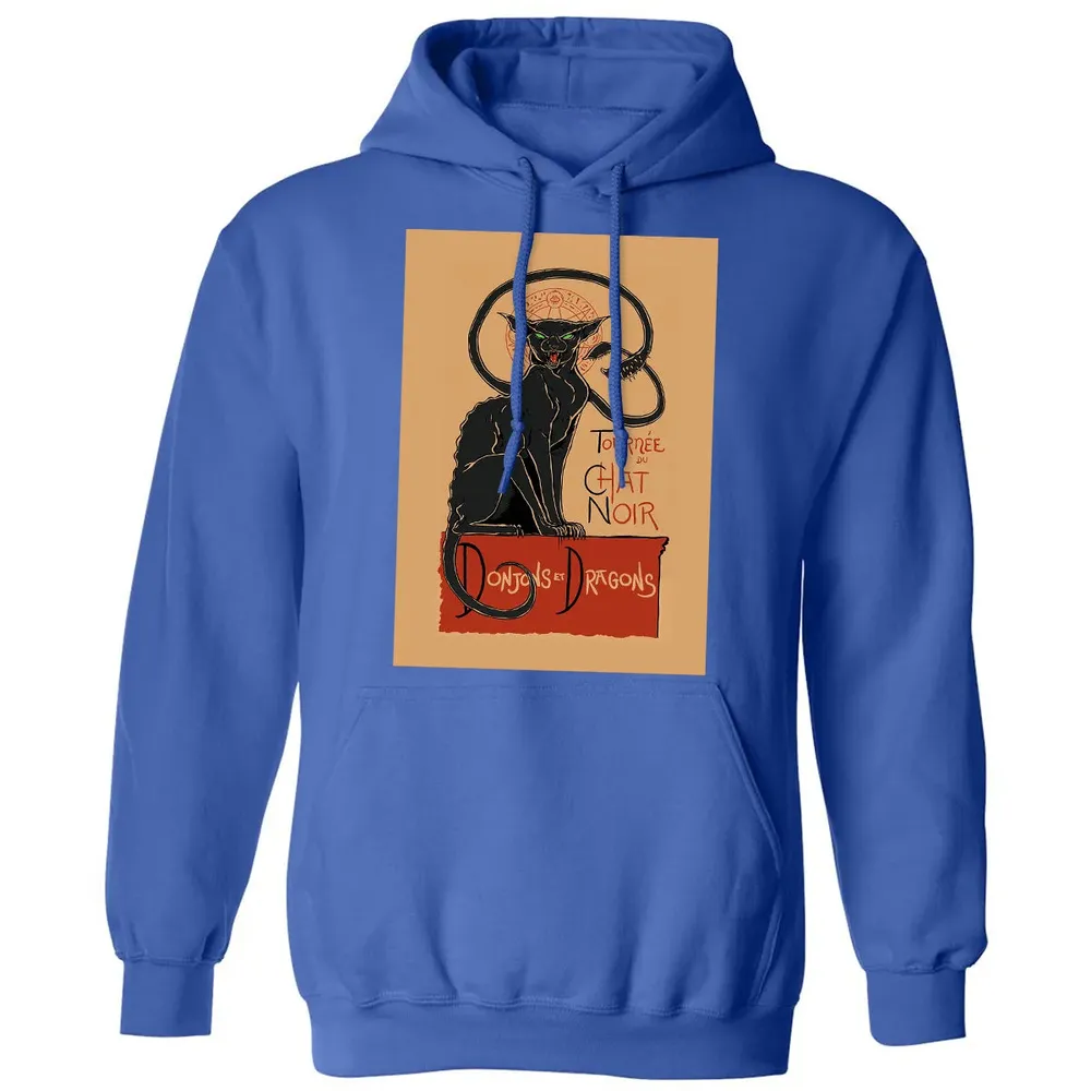 Tournee Du Chat Noir Poster Classic Unisex Hoodie - 9