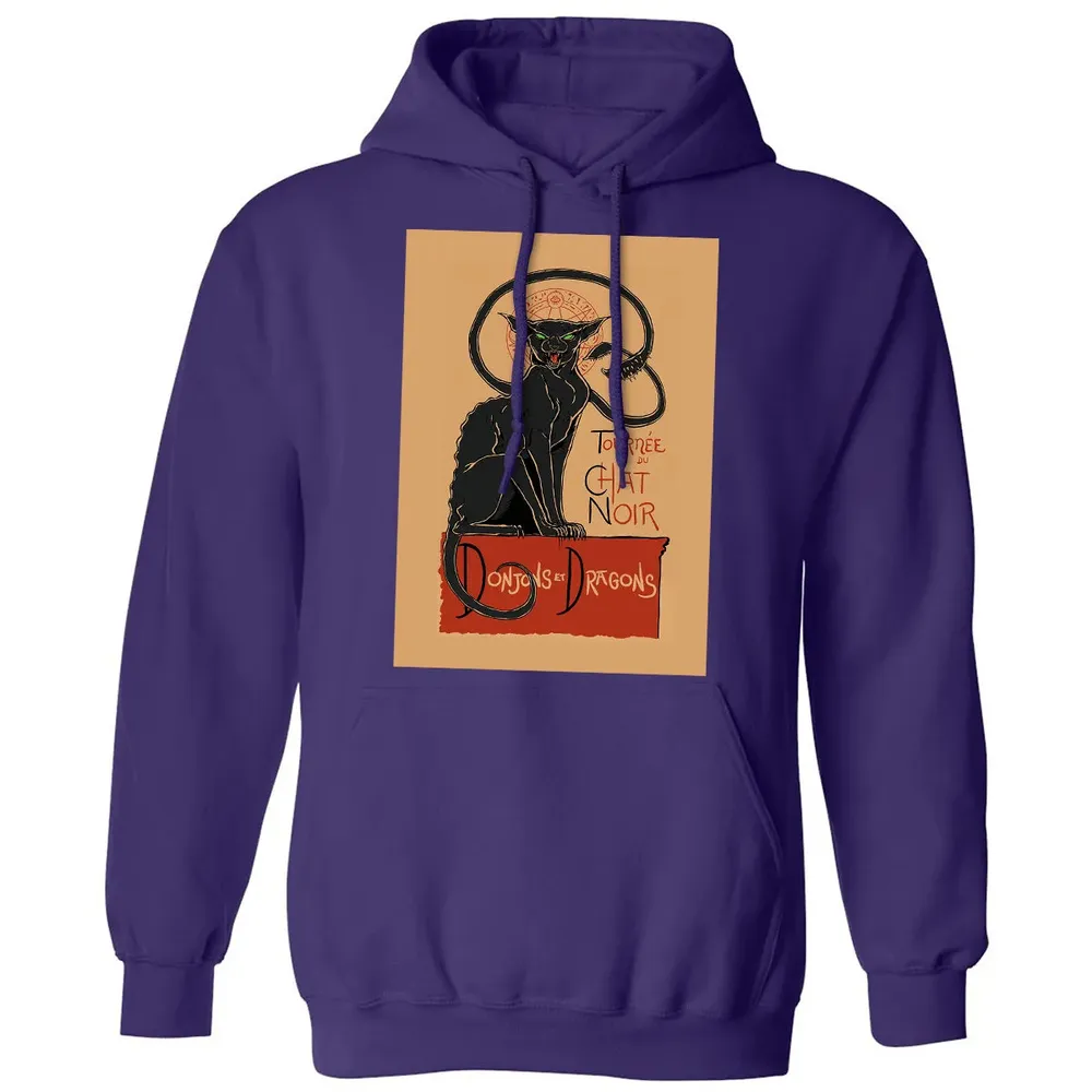 Tournee Du Chat Noir Poster Classic Unisex Hoodie - 6
