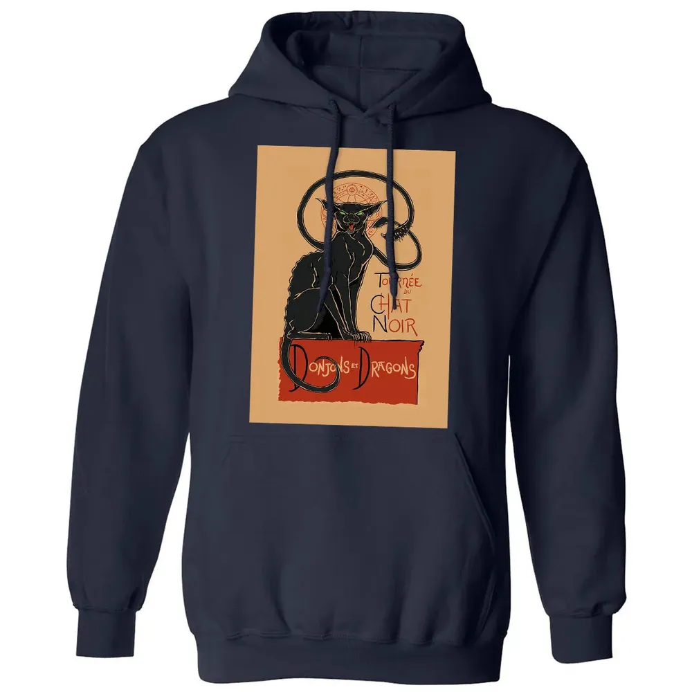 Tournee Du Chat Noir Poster Classic Unisex Hoodie - 8