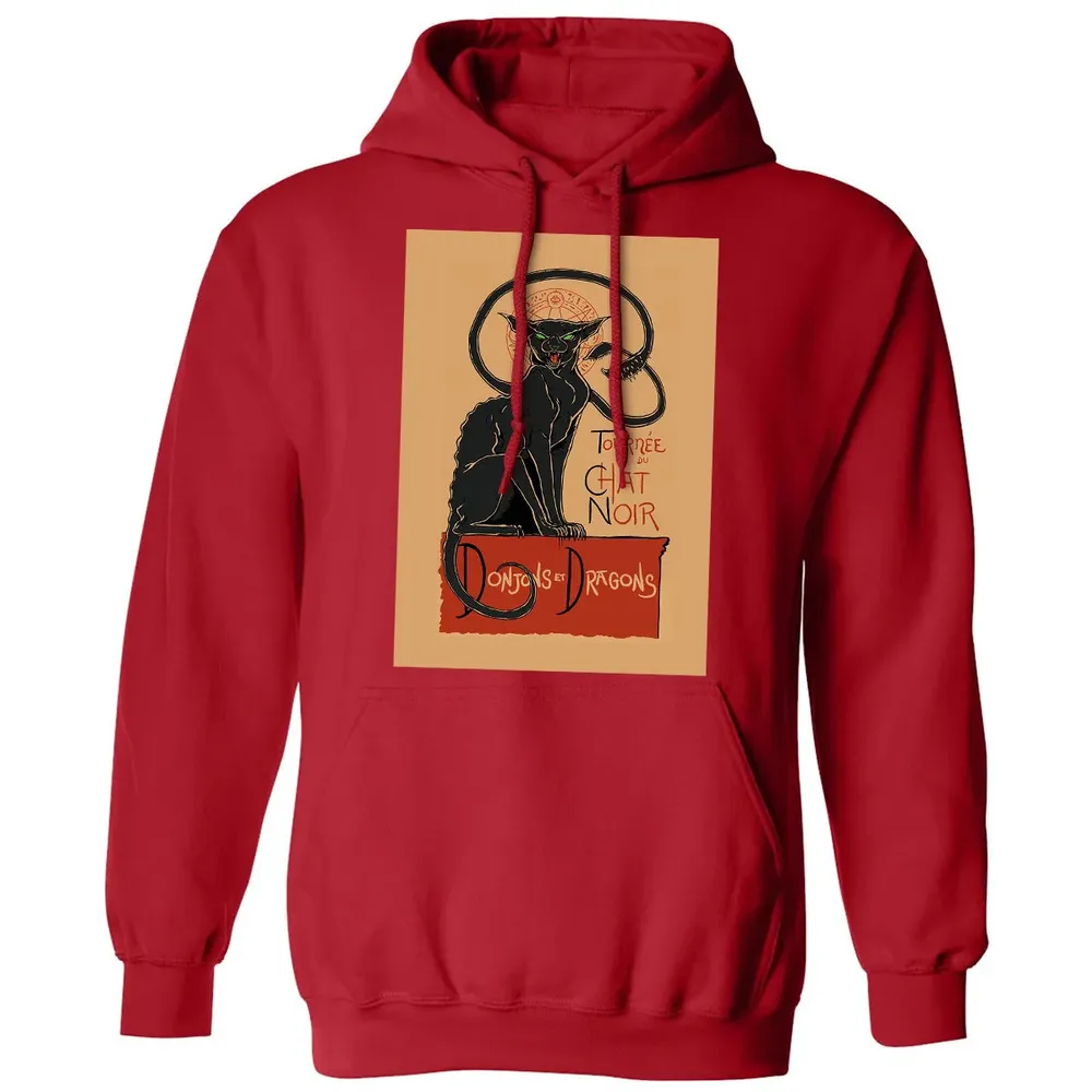 Tournee Du Chat Noir Poster Classic Unisex Hoodie - 5