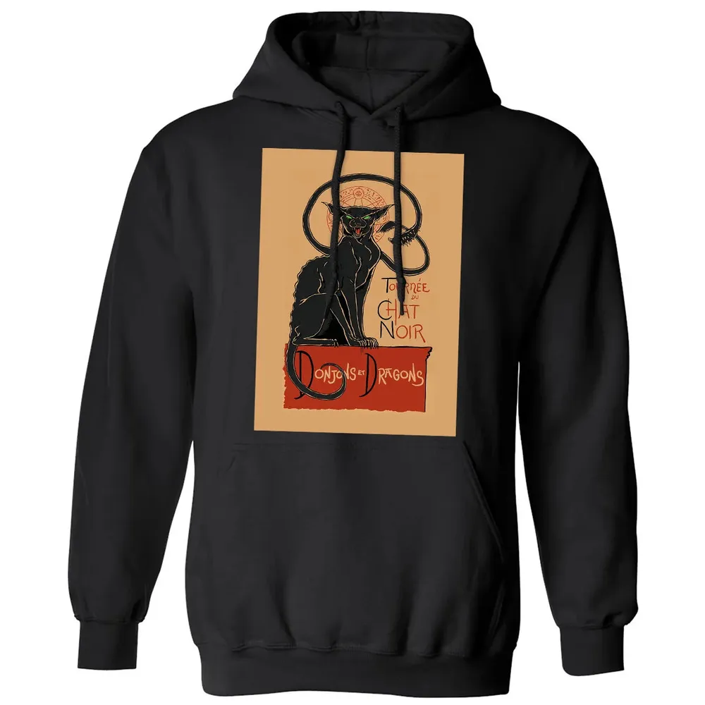 Tournee Du Chat Noir Poster Classic Unisex Hoodie - 11
