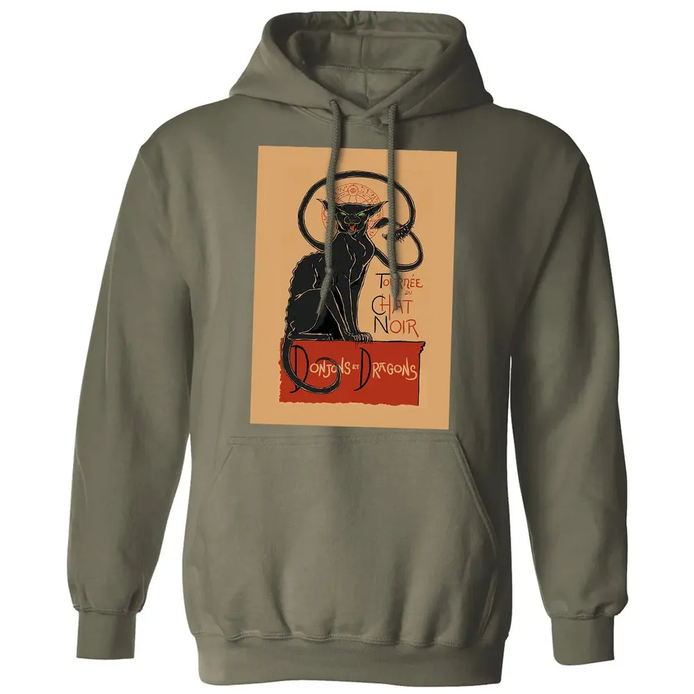 Tournee Du Chat Noir Poster Classic Unisex Hoodie - 4