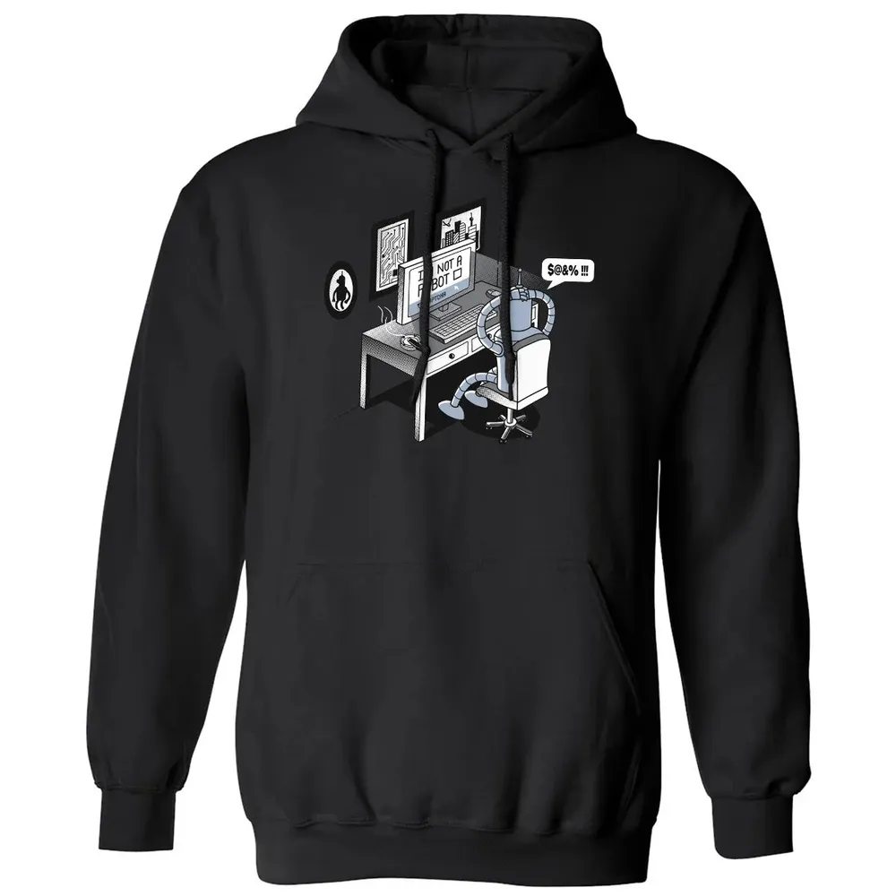 Im Not A Robot Classic Unisex Hoodie - 11