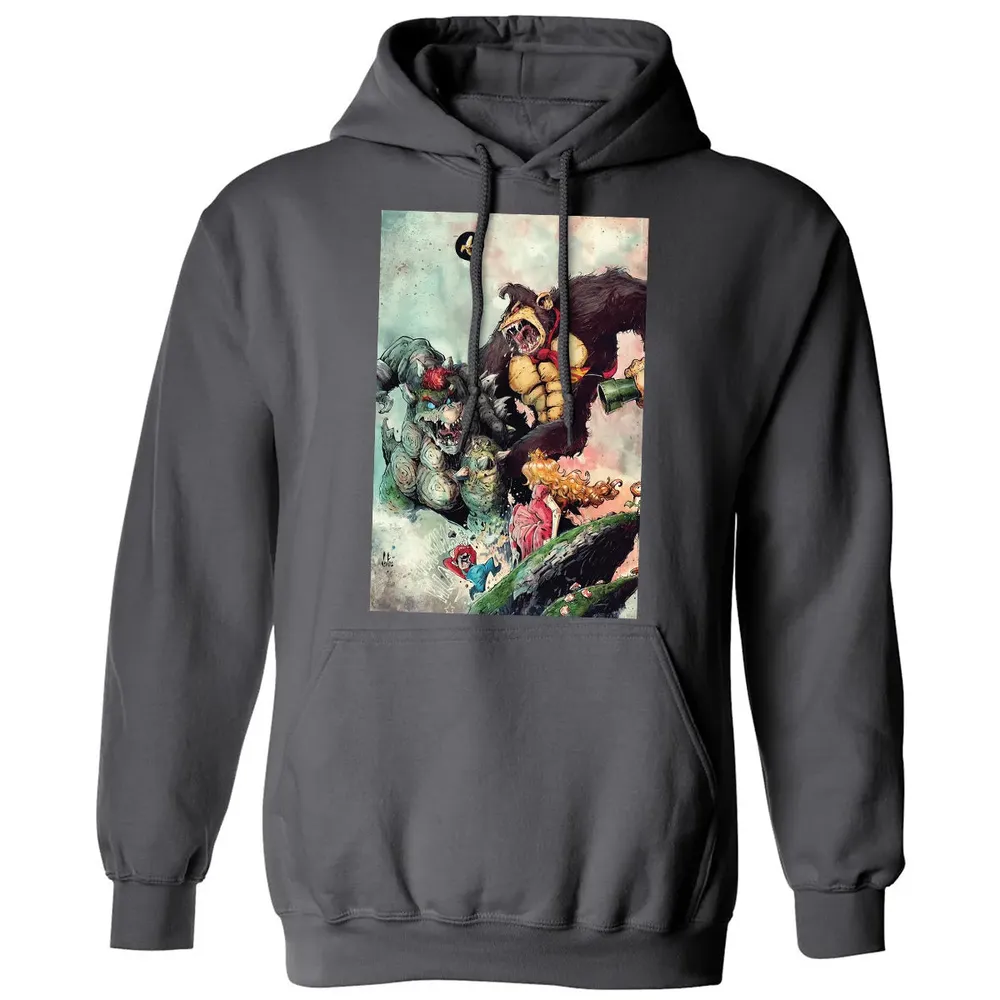 Bowser vs DK Kong Classic Unisex Hoodie - 7