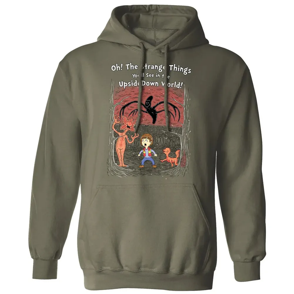 Youâ€™ll See In The Upsidedown World! Classic Unisex Hoodie - 4