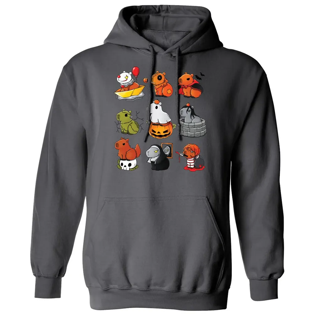 Horror Capybara Classic Unisex Hoodie - 7