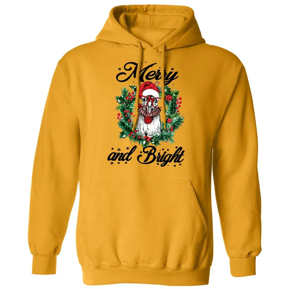 Merry and Bright Classic Unisex Hoodie - 12