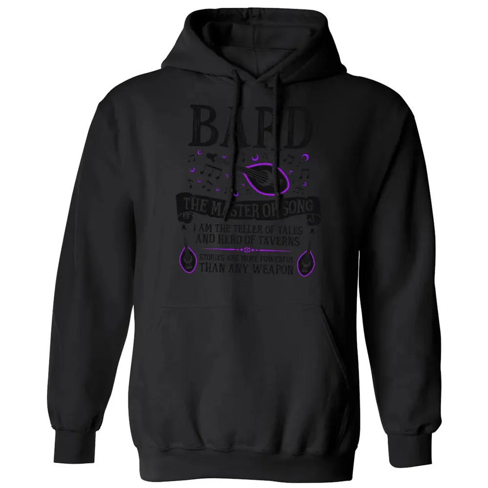 BARD, THE MASTER OF SONG (Black) Classic Unisex Hoodie - 11