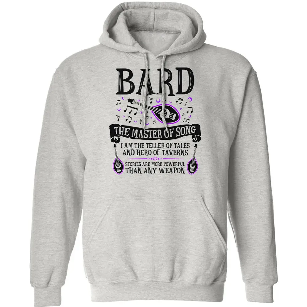 BARD, THE MASTER OF SONG (Black) Classic Unisex Hoodie - 2