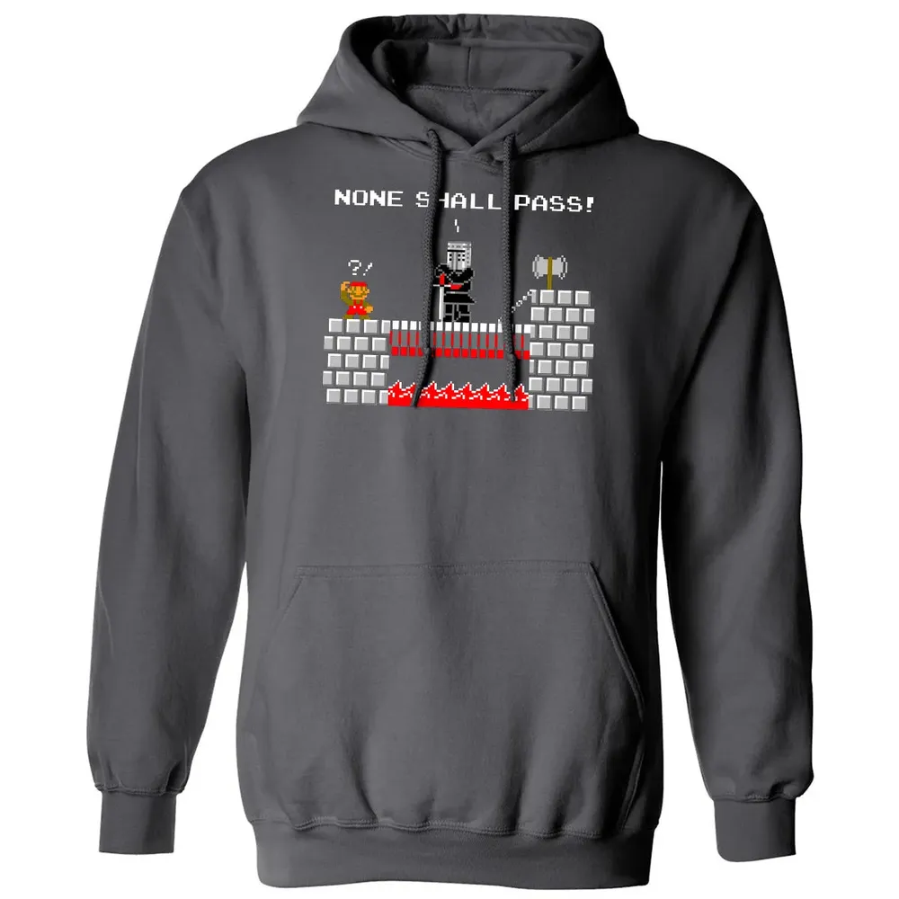 No Plumbers Shall Pass Classic Unisex Hoodie - 7