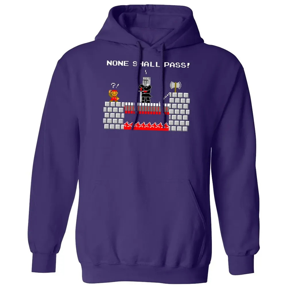 No Plumbers Shall Pass Classic Unisex Hoodie - 6