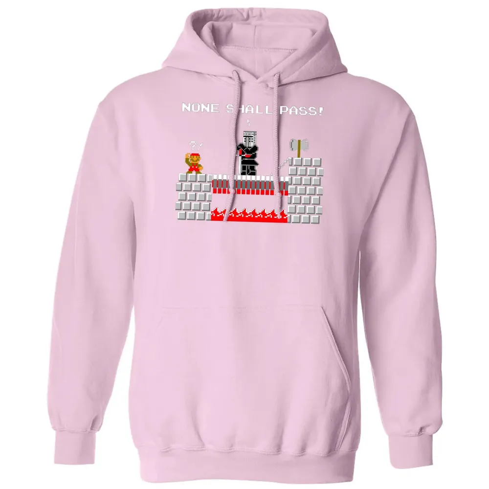 No Plumbers Shall Pass Classic Unisex Hoodie - 3
