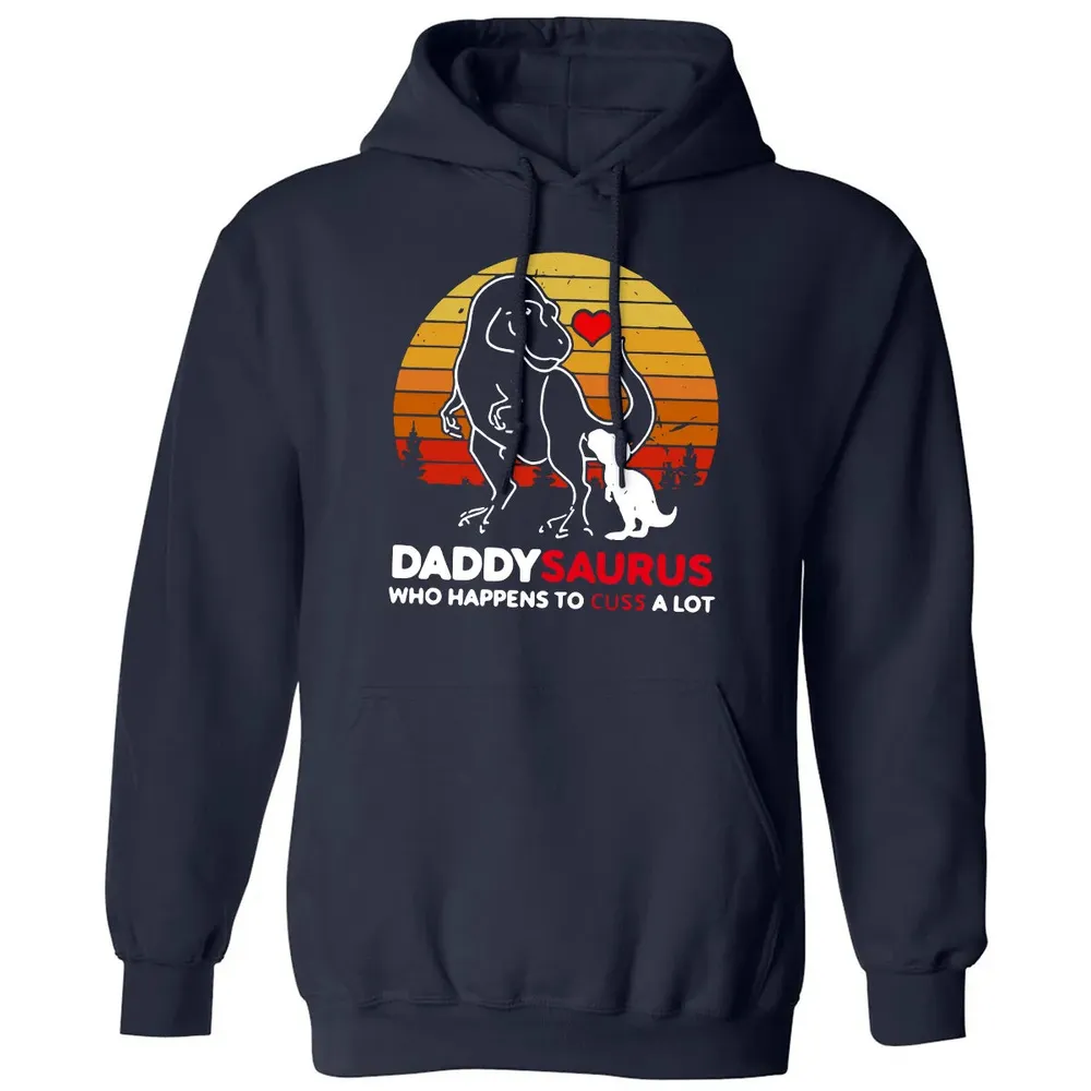 Daddysaurus Classic Unisex Hoodie - 2