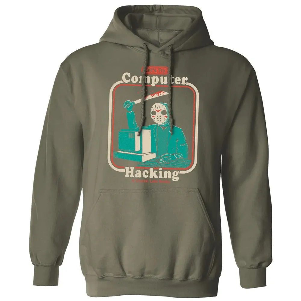 Letâ€™s Try Computer Hacking Classic Unisex Hoodie - 4