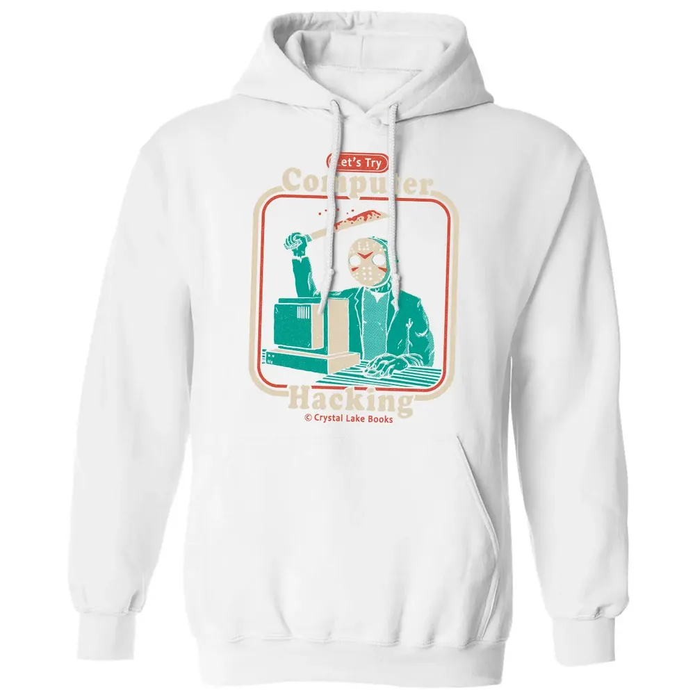 Letâ€™s Try Computer Hacking Classic Unisex Hoodie - 11