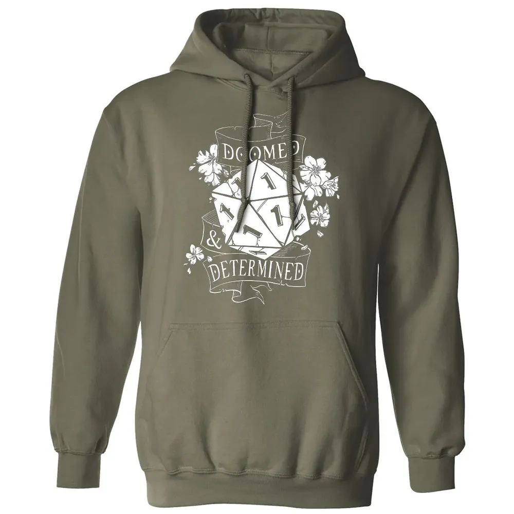 Doomed   Determined Classic Unisex Hoodie - 4