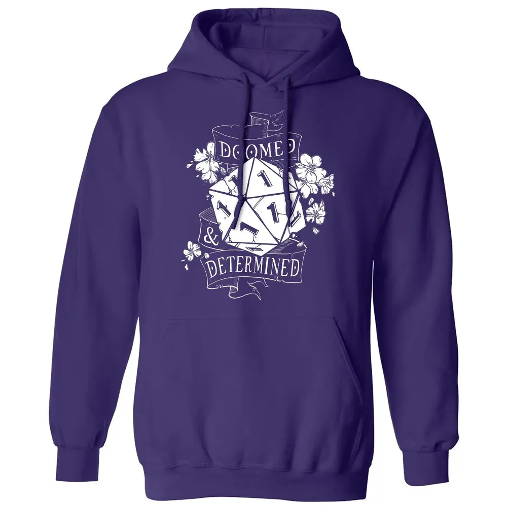 Doomed   Determined Classic Unisex Hoodie - 6